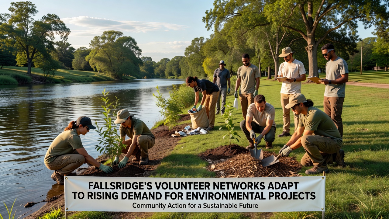 Fallsridge Volunteer Networks Expand Capacity for Growing Environmental Initiatives